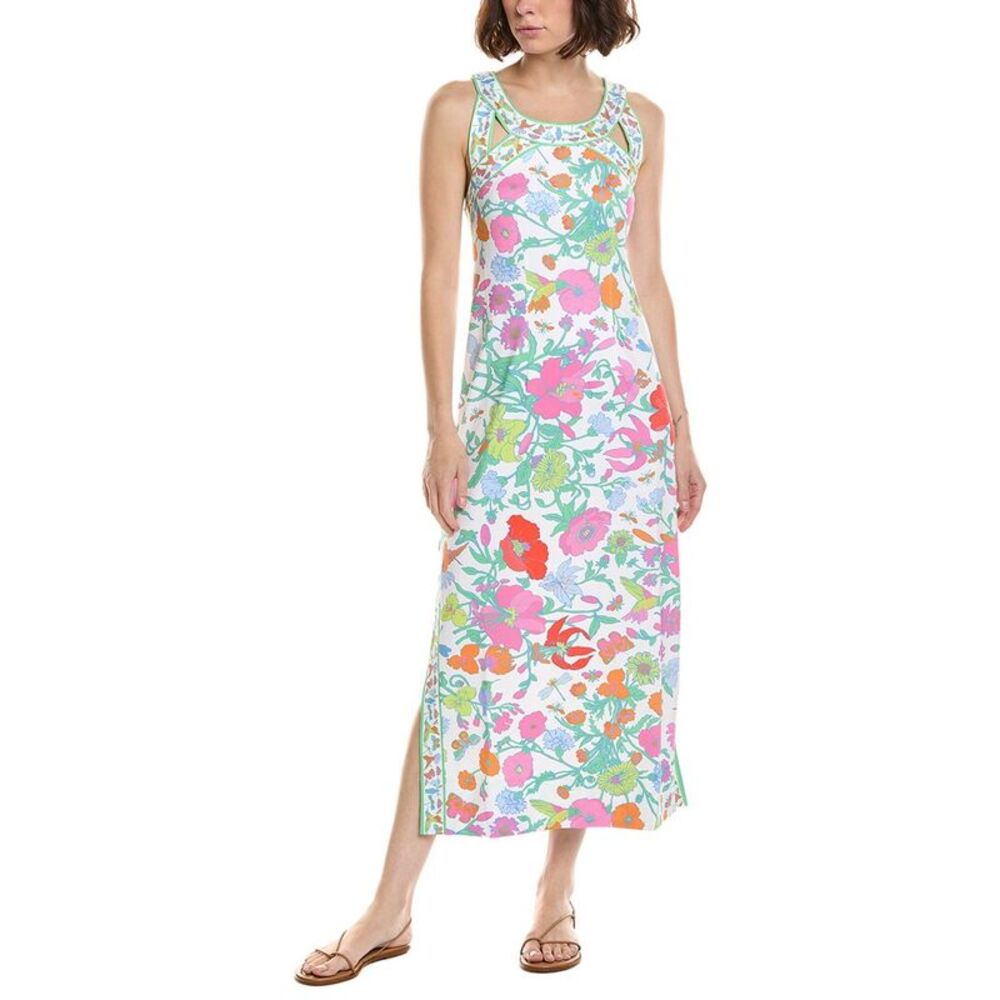 Gretchen Scott Womens Isosceles Maxi Dress, White